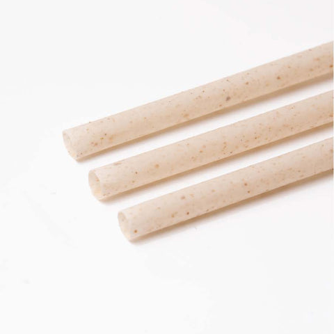 Compostable Agave Jumbo Straw, Paper Wrapped, 10.25" - 1200ct