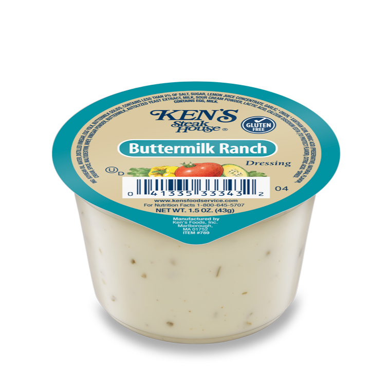 Ken's 1.5 oz Buttermilk Ranch Best In Town Chicken Wholesale Chicken