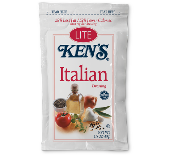 Ken's Lite Italian 1.5 oz Pouch Best In Town Chicken Wholesale Chicken