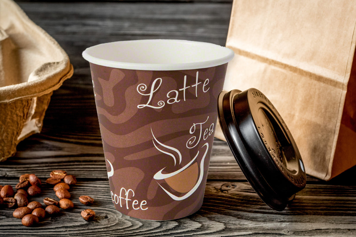 12OZ PAPER HOT CUP KING DESIGN – Best In Town Chicken - Wholesale Chicken